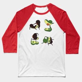 Avocado Yoga Relationship Goals Baseball T-Shirt